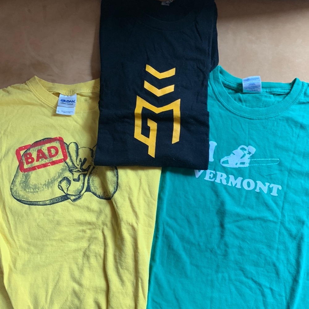 Collection of 3 tshirts - Mad River Valley Starter Pack